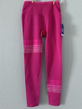 JoyLab Pink Women’s Active Leggings with Stripe Detail